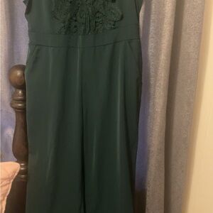 Elegant Green Jumpsuit